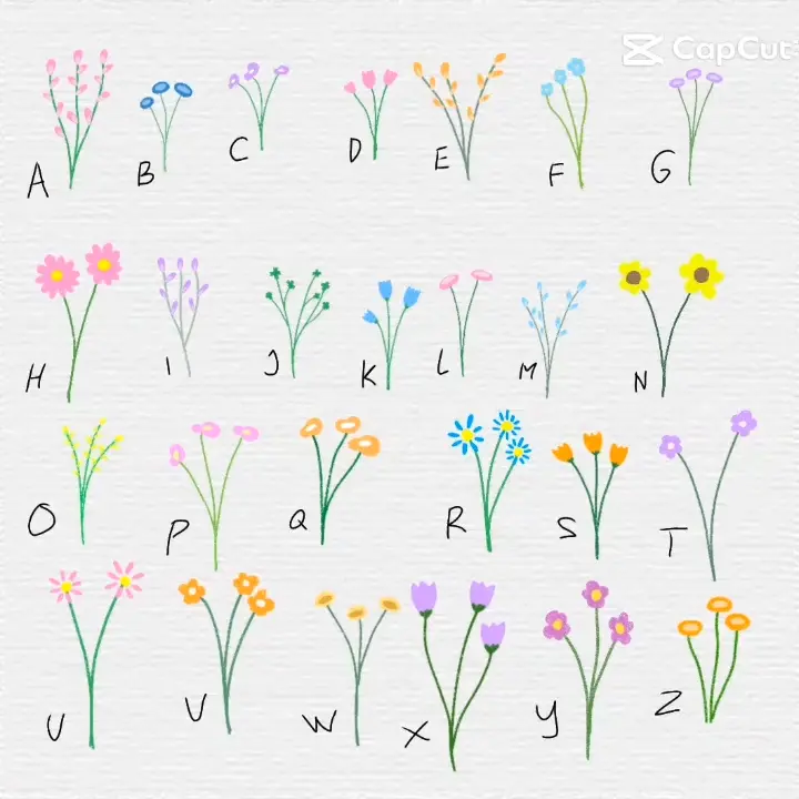 Flower Language CapCut Template